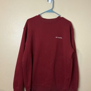 Columbia Men's Maroon Crewneck Sweatshirt